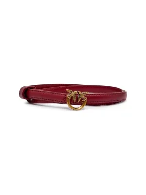 Pinko Skórzany pasek LOVE BERRY