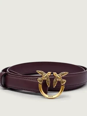 Pinko Skórzany pasek LOVE BERRY