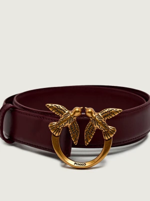 Pinko Skórzany pasek LOVE BERRY