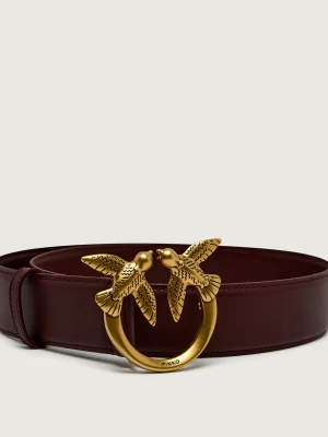 Pinko Skórzany pasek LOVE BERRY