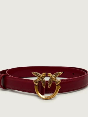 Pinko Skórzany pasek LOVE BERRY