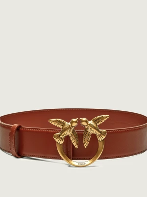 Pinko Skórzany pasek LOVE BERRY
