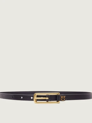 Pinko Skórzany pasek SKINNY BELT