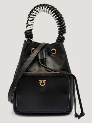 Pinko Skórzany worek CARGO