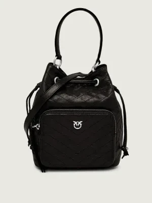 Pinko Skórzany worek CARGO BUCKET