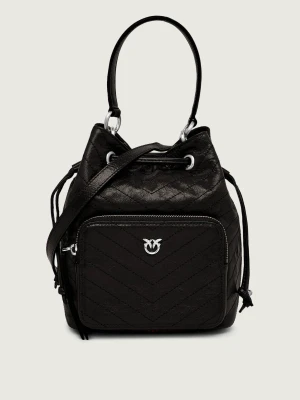 Pinko Skórzany worek CARGO BUCKET