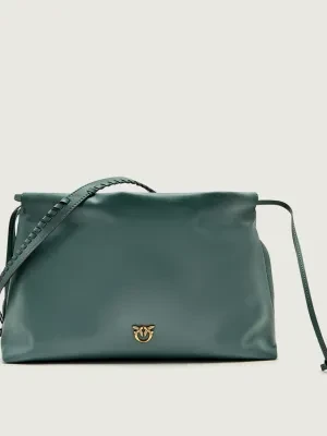 Pinko Skórzany worek MAXI CLUTCH