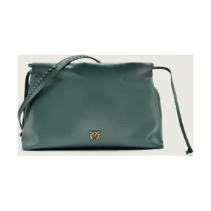 Pinko Skórzany worek MAXI CLUTCH