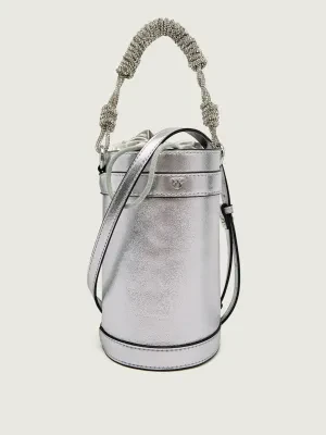 Pinko Skórzany worek MINI BUCKET