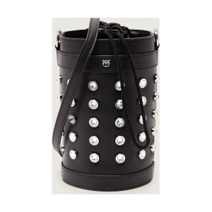 Pinko Skórzany worek MINI BUCKET