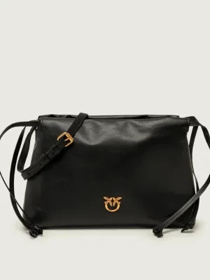 Pinko Skórzany worek MINI CLUTCH