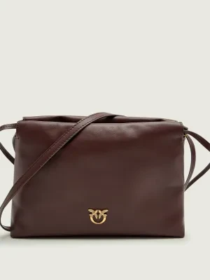 Pinko Skórzany worek MINI CLUTCH