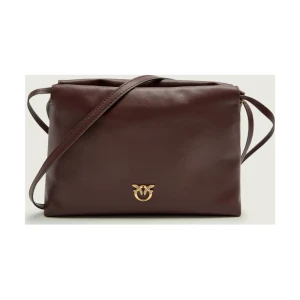 Pinko Skórzany worek MINI CLUTCH