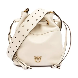 Pinko Skórzany worek SECCHIELLO MINI