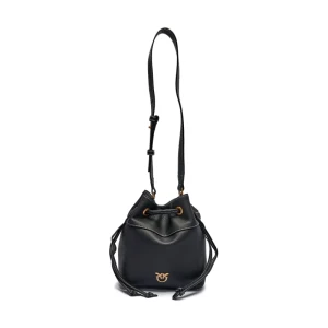 Pinko Skórzany worek SECCHIELLO MINI