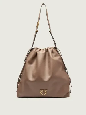 Pinko Skórzany worek SLOUCHY EXTRA