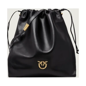 Pinko Skórzany worek SLOUCHY EXTRA