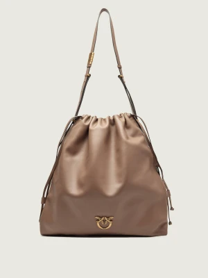 Pinko Skórzany worek SLOUCHY EXTRA