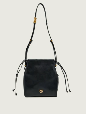 Pinko Skórzany worek SLOUCHY MINI