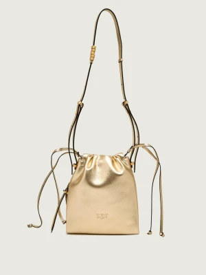 Pinko Skórzany worek SLOUCHY MINI