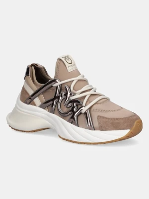 Pinko sneakersy Ariel 01 damskie kolor beżowy SS0023T040L15