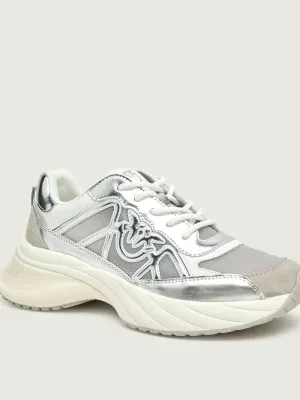 Pinko Sneakersy ARIEL 33 | z dodatkiem skóry