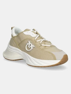 Pinko sneakersy Ariel damskie kolor beżowy SS0065 T030 K26
