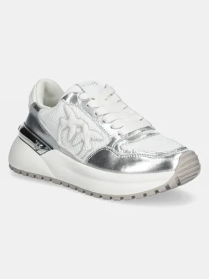 Pinko sneakersy Gem damskie kolor srebrny SS0055 E021 ZZF