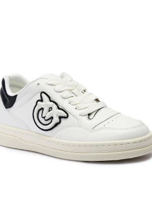 Pinko Sneakersy MANDY 11 | z dodatkiem skóry biały