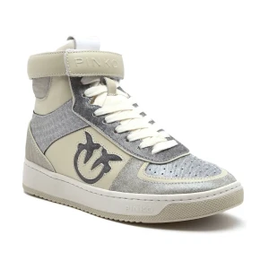 Pinko Sneakersy OCCITANIA | z dodatkiem skóry