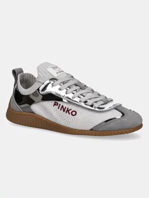 Pinko sneakersy Reby kolor srebrny SS0061 T026 ZZF