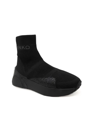 Pinko Sneakersy STOCKTON KNIT | z dodatkiem skóry