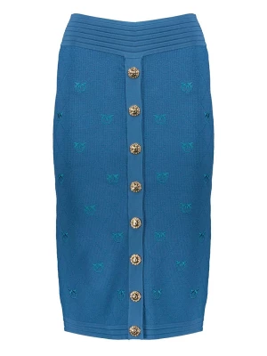Pinko Spódnica dzianinowa w kolorze niebieskim rozmiar: L