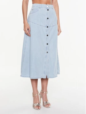 Pinko Spódnica jeansowa Kitesurf 100828 A0MM Niebieski Regular Fit