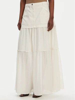 PINKO Spódnica maxi Kenny 105252 A2MI Écru Regular Fit Kremowy