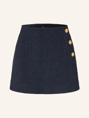 Pinko Spódnica Z Tweedu Fantasia Z Błyszczącą Przędzą blau