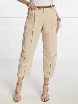 Pinko Spodnie cargo | Regular Fit | stretch