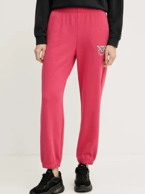 Pinko spodnie dresowe bawełniane