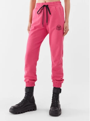 Pinko Spodnie dresowe Carico 100371 A162 Różowy Regular Fit
