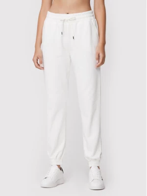 Pinko Spodnie dresowe Jolanda 1G186P Y54B Biały Regular Fit
