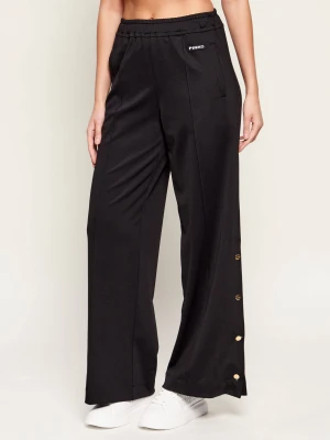 Pinko Spodnie dresowe NICOLE | Loose fit czarny