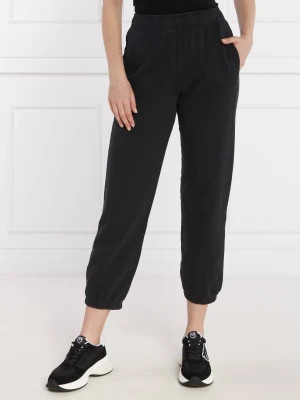 Pinko Spodnie dresowe TINTO | Regular Fit czarny