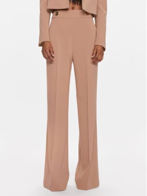 Pinko Spodnie materiałowe 100055 A14I Brązowy Straight Fit