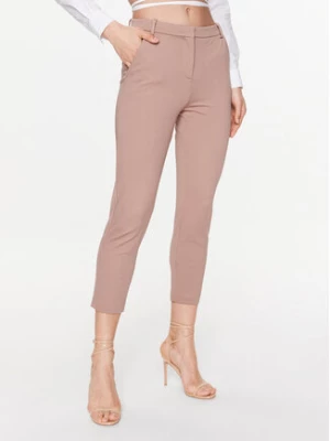 Pinko Spodnie materiałowe Bello 100155 A0HM Brązowy Slim Fit