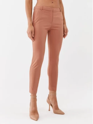 Pinko Spodnie materiałowe Bello 100155 A15M Brązowy Slim Fit