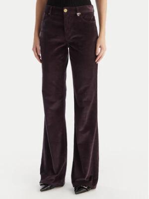 PINKO Spodnie materiałowe Old Velvet 105662 A2WS Fioletowy Regular Fit