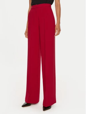 Pinko Spodnie materiałowe Pergamino 100331 A20Q Czerwony Regular Fit