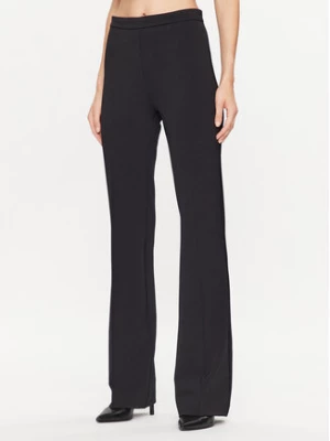 Pinko Spodnie materiałowe Spin Pantalone 101591 A0HC Czarny Regular Fit