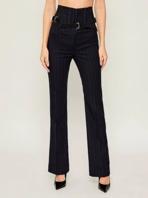 Pinko Spodnie PIADINA | flare fit | z dodatkiem wełny