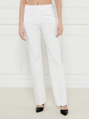 Pinko Spodnie RESTA | Straight fit biały
